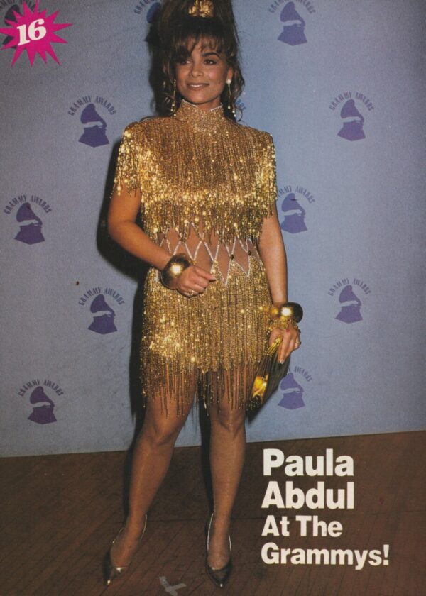 Paula Abdul grammys