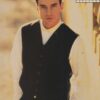 Tommy Page Paula Abdul teen magazine pinup black vest Big Bopper