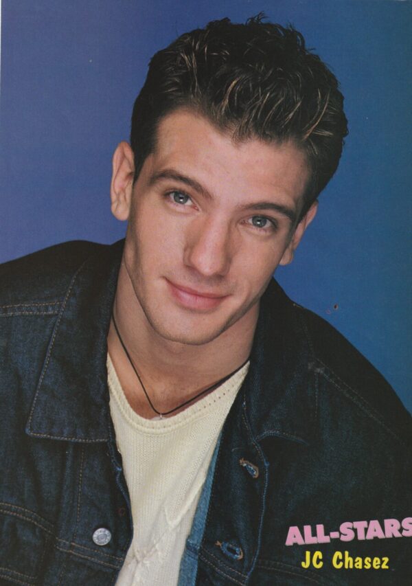 JC Chasez Ricky Martin Menudo teen magazine pinup All-Stars Nsync