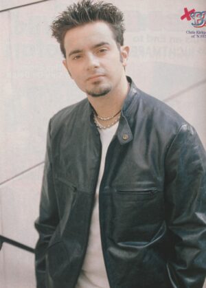 Chris Kirkpatrick Freddie Prinze Jr. teen magazine pinup leather jacket BB rare