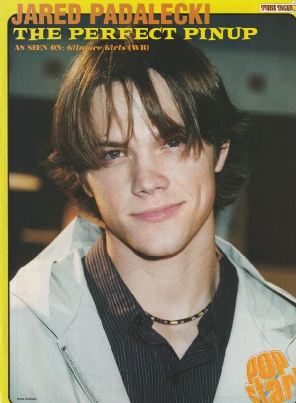 Jared Padalecki AJ Mclean teen magazine pinup Backstreet Boys Pop Star necklace