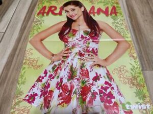 Ariana Grande One Direction teen magazine poster clipping Twist flower dress