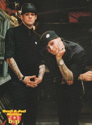 Good Charlotte Joel Madden Benji Madden teen magazine pinup clipping tattoo Bop