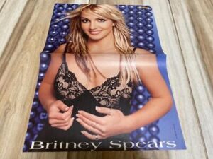 Britney Spears teen magazine poster clipping Bravo Pix teen idols sexy