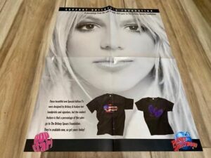 Britney Spears Justin Timberlake Nsync teen magazine poster clipping Popstar