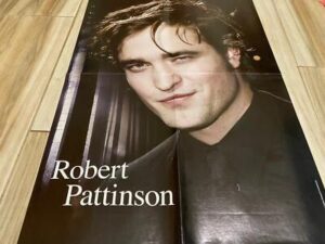 Robert Pattinson teen magazine poster clipping Twilight double sided Pix