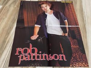 Robert Pattinson Taylor Lautner teen magazine poster clipping Twilight Pix Dream
