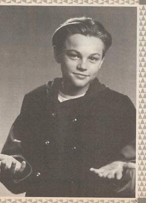 Leonardo Dicaprio teen magazine pinup clipping Growing Pains teen idols pix Bop