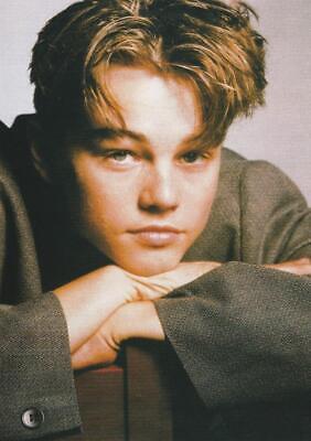 Leonardo Dicaprio teen magazine pinup clipping Growing Pains double sided pix