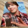 Justin Bieber Selena Gomez teen magazine pioster clipping Teen Spectacular