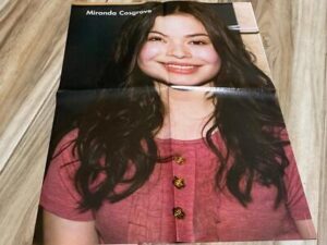 Miranda Cosgrove Demi Lovato teen magazine poster clipping Teen Dream Teen Idols