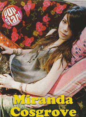 Miranda Cosgrove teen magazine pinup clipping I Carly Pop Star Silk shirt