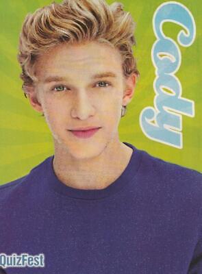 Miranda Cosgrove Cody Simpson teen magazine pinup clipping I Carly Quizfest