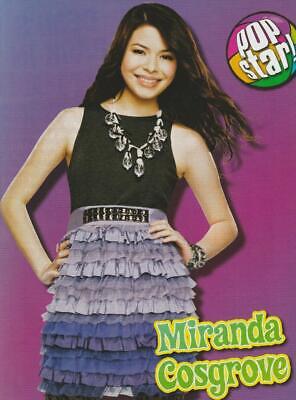 Miranda Cosgrove teen magazine pinup clipping I Carly Pop Star hips teen idols