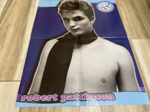 Robert Pattinson Jonas Brothers teen magazine poster shirtless Pop star Teen Idols pix
