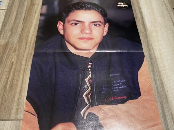 Mike Vitar Elijah Wood teen magaizne poster stern face Big Bopper