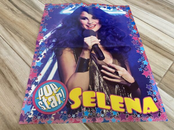 Selena Gomez on stage poster