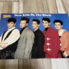 New Kids on the block Danny Ponce Tommy Puett teen magazine poster Super Stars lined up