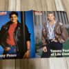 New Kids on the block Danny Ponce Tommy Puett teen magazine poster Super Stars lined up - Image 2
