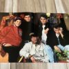 Donnie Wahlberg New Kids on the block teen magazine poster yellow chairs Top mag