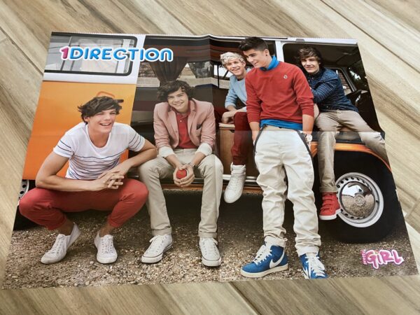 One Direction What makes you beautiful poster bus
