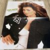 Paula Abdul Christian Slater teen magazine poster Pop Outs windy hair