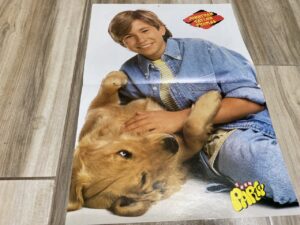 Jonathan Taylor Thomas Zachery Ty Bryan teen magazine poster Teen Party with a dog