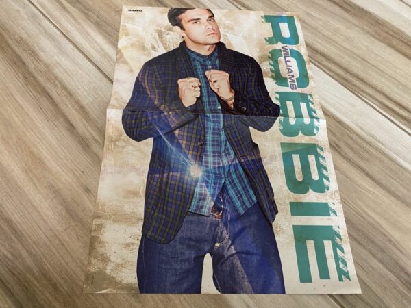Robbie Williams Take That poster bravo