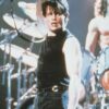 Michael Pare teen magazine pinup on stage shirtless backside
