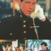 Michael Pare teen magazine pinup smoking double sided Japan pix - Image 2