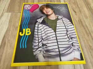 Justin Bieber teen magazine poster clipping Pop Star bangs Teen Idols Super Star
