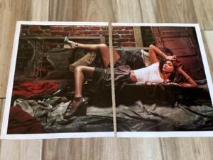 Jessica Alba teen magazine pinup clipping laying down couch teen idols Bop