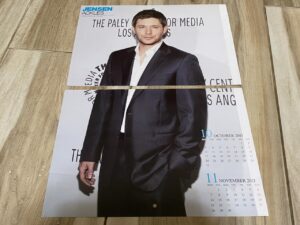 Jensen Ackles teen magazine pinup Super Natural Japan teen idols teen hearthrob