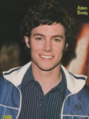 Adam Brody Beyonce teen magazine pinup blue jacket The OC Tiger Beat