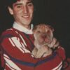 Jonathan Knight Jeremy Miller teen magazine pinup puppy Teen Set New Kids on the block