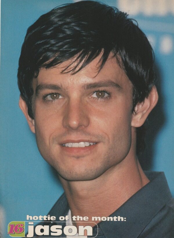 Jason Behr teen magazine pinup 16 magazine hottie of the month Roswell