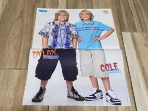Dylan Sprouse Cole Sprouse teen magazine poster clipping Bravo shorts twins