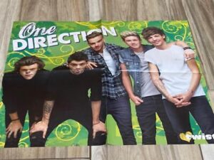 One Direction teen magazine poster clipping Twist black jeans teen idols