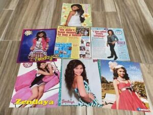 Zendaya teen magazine pinup clipping lot Twist Pop Star Twist M teen idols