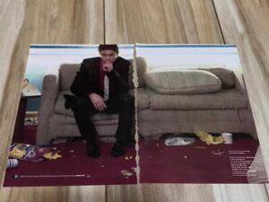 Zac Efron teen magazine pinup clipping couch teen idols pix