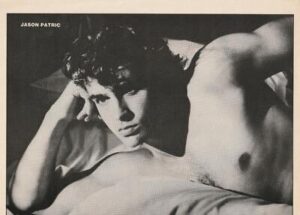 Charlie Sheen Jason Patric teen magazine pinup clipping shirtless Teen Machine
