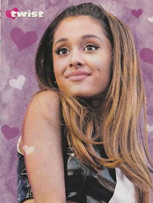 Ariana Grande R5 Ross Lynch teen magazine pinup clipping Twist bright eyes