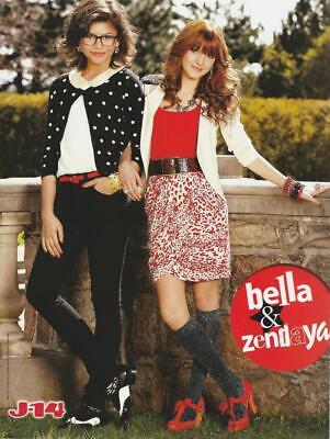 Bella Thorne Zendaya One Direction teen magazine pinup clipping J-14 teen idols