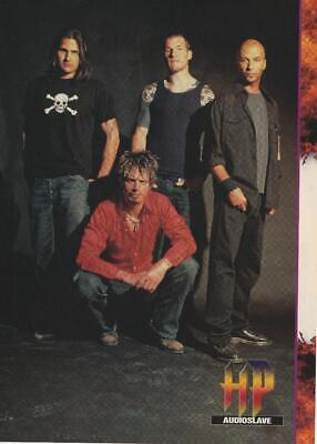 Audioslave magazine pinup clipping teen idols HP rock band