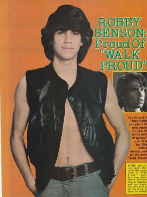 Robby Benson teen magazine pinup clippings pix shirtless Superteen teen idols