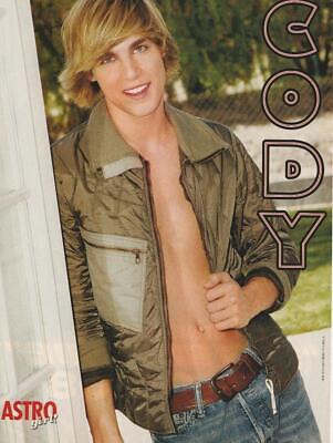 Cody Linley teen magazine pinup clippings shirtless Astro teen idols J-14 pix