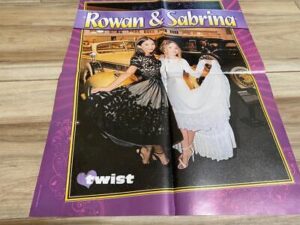 Sabrina Carpenter Rowan Blanchard teen magazine poster clipping One Direction