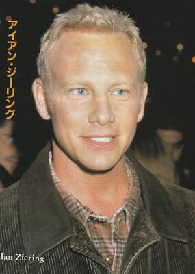 Ian Ziering teen magazine pinup clipping Japan double sided 90210