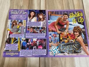 Bella Thorne Zendaya teen magazine pinup clipping Shake it Up Pop Star bed pix