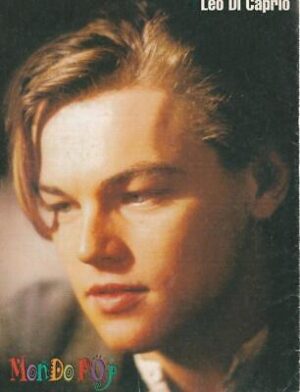 Leonardo Dicaprio teen magazine pinup pix teen idols close up nice lips Titanic